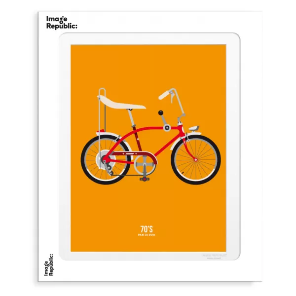 Discount Image Republic Affiche Le Duo 70'S Fast Back - 30 X 40 Cm