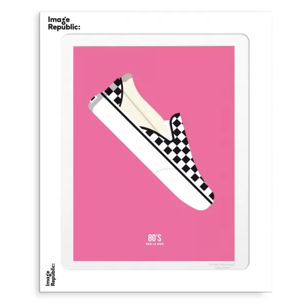 Discount Image Republic Affiche Le Duo 80'S Slip Ons - 40 X 50 Cm