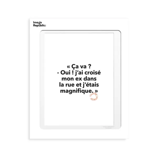 Flash Sale Image Republic Affiche Loic Prigent Ca Va ? Oui ! - 30 X 40 Cm