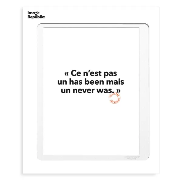 Flash Sale Image Republic Affiche Loic Prigent Ce N'Est Pas Un - 30 X 40 Cm