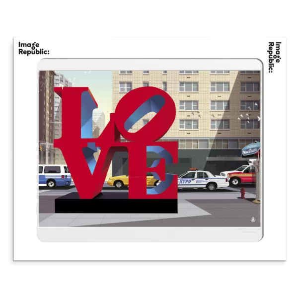 Flash Sale Image Republic Affiche Monsieur Z I Love New York - 40 X 50 Cm