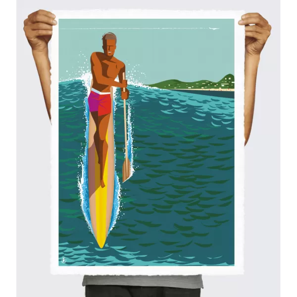 Store Image Republic Affiche Monsieur Z Paddle - 40 X 50 Cm