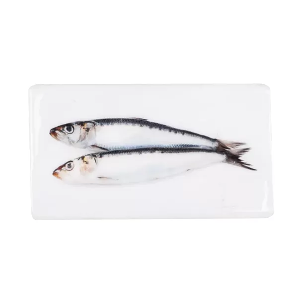 Fashion Stigerwoods Décoration Murale Deux Sardines - 35 Cm X 20 Cm