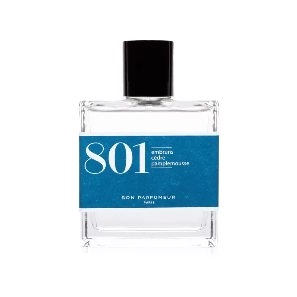 Best Sale Bon Parfumeur Eau De Parfum Aquatique 801 - 100Ml - Embruns, Cedre Et Pamplemousse