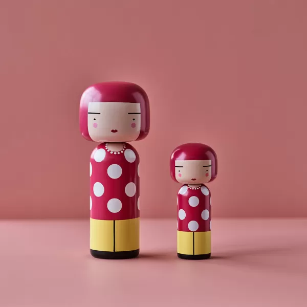 Cheap Lucie Kaas Figurine En Bois Kokeshi Sketch.Inc Dot