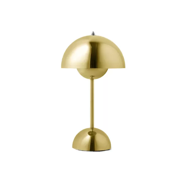 Store And Tradition Lampe A Poser Flowerpot Vp9 Sans Fil - Laiton