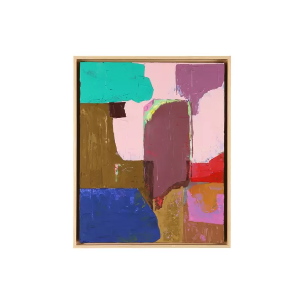 Flash Sale HK Living Tableau Abstrait Multicolore - 40 X 50 Cm