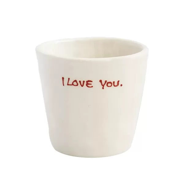 Best Sale Sélectionné par Fleux Tasse A Expresso I Love You - Blanc