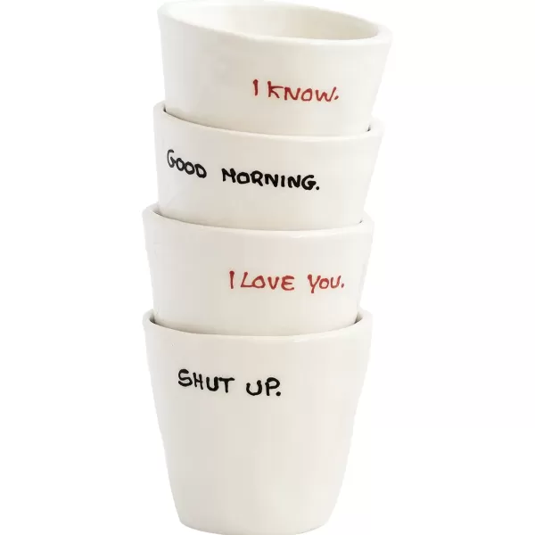 Best Sale Sélectionné par Fleux Tasse A Expresso I Love You - Blanc