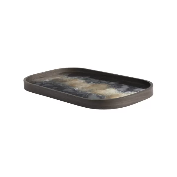 Best Sale Ethnicraft Vide Poche En Verre Black Organic